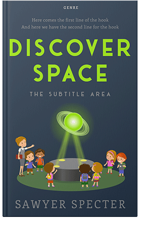 Pre Made Book Cover Limed Spruce