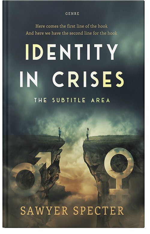 Front view of Premade Politics & Law & Society Book Cover - Outer Space