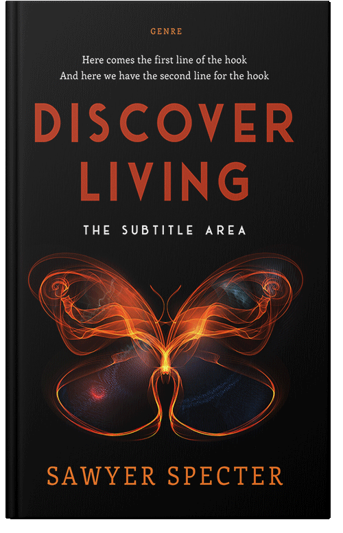 Front view of Orange Roughy #9215 - Premade Self-Improvement & Self-Help Book Cover