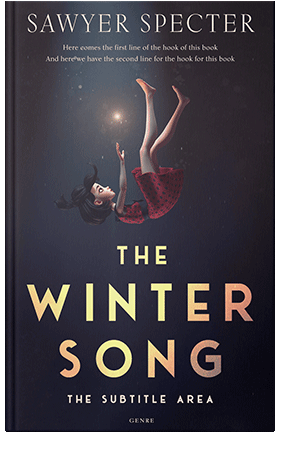 Pre Made Book Cover Steel Gray