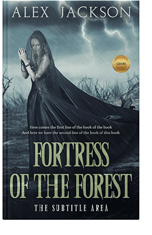 Pre Made Book Cover Mirage