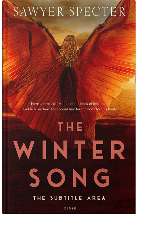 Front view of Hot Cinnamon #9245 - Premade Fantasy Book Cover | BookCoverZone