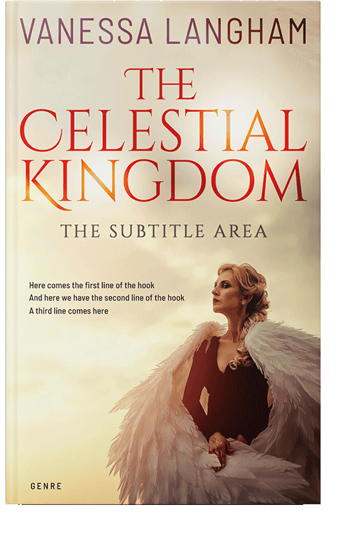 Front view of Parchment #9246 - Premade Fantasy Book Cover