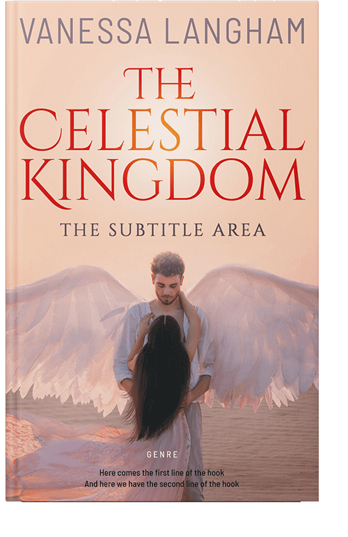 Front view of Rose Fog #9248 - Premade Fantasy Book Cover