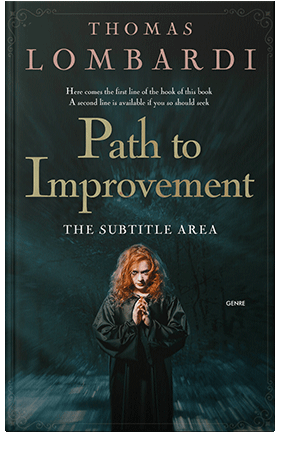 Pre Made Book Cover Black Bean