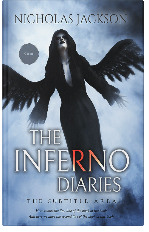 Front view of Pigeon Post #9262 - Premade Horror Book Cover