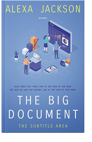 Pre Made Book Cover Danube