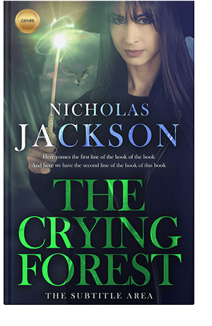 Pre Made Book Cover Mirage