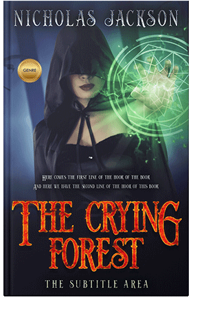 Pre Made Book Cover Mirage