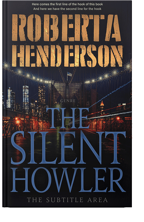 Front view of Tussock #9308 - Premade Mystery & Thriller & Suspense Book Cover