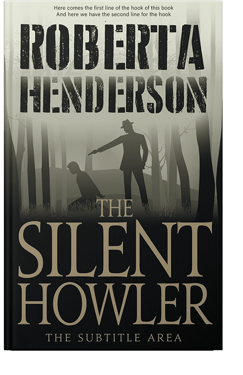 Front view of Log Cabin #9312 - Premade Mystery & Thriller & Suspense Book Cover