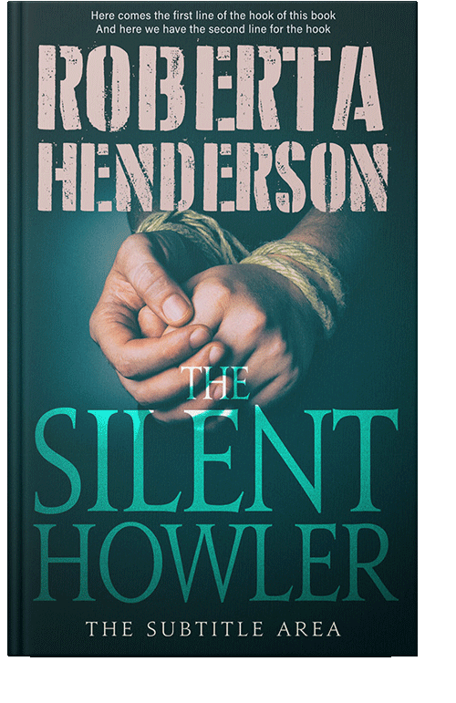 Front view of Clam Shell #9314 - Premade Mystery & Thriller & Suspense Book Cover