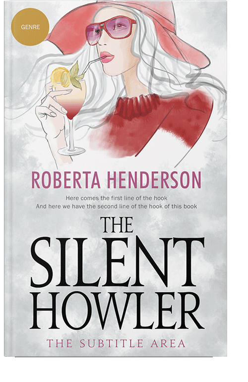 Front view of Ebb #9321 - Premade Romance Book Cover