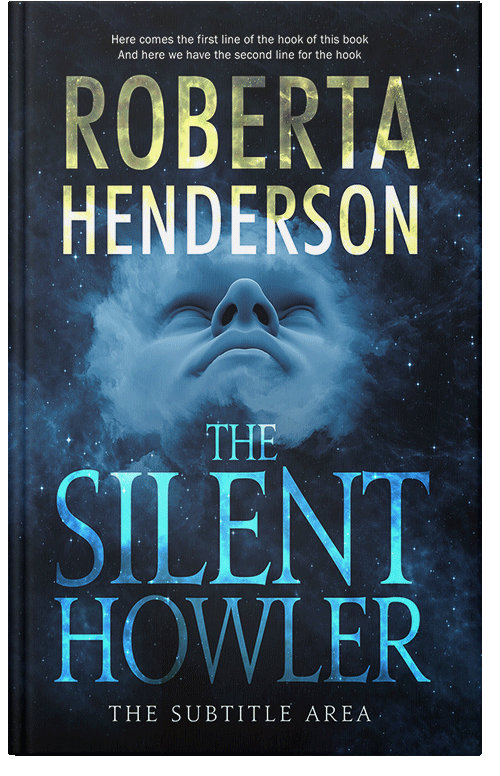 Front view of Premade Religion & Spirituality Book Cover - Ebony