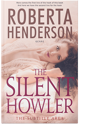 Pre Made Book Cover Almond