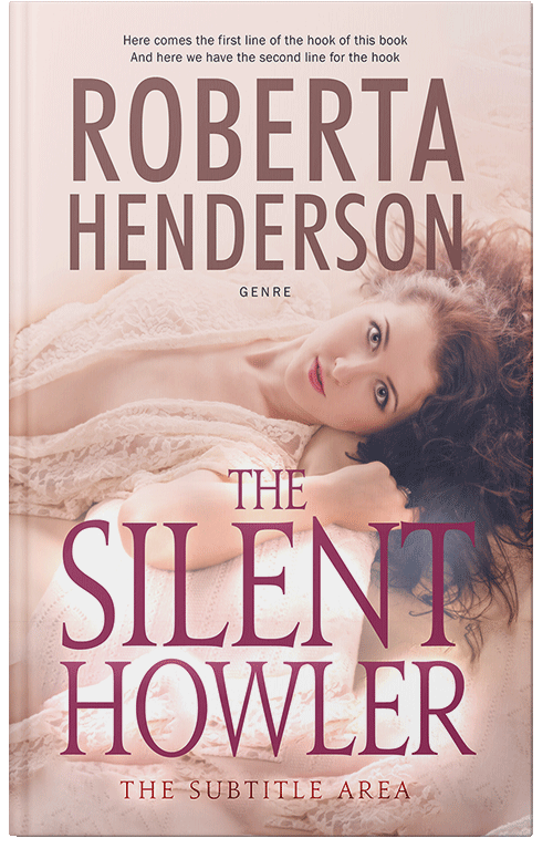 Front view of Almond #9332 - Premade Erotica Book Cover