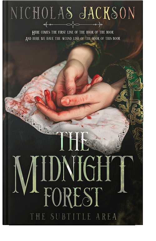 Front view of Rodeo Dust #9336 - Premade Historical Book Cover