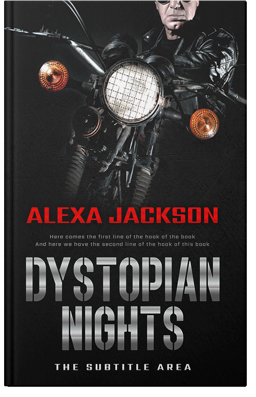 Front view of Premade Mystery & Thriller & Suspense Book Cover - Woodsmoke