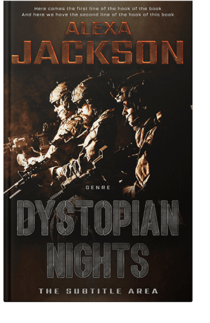 Pre Made Book Cover Asphalt