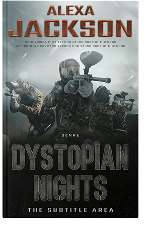 Pre Made Book Cover Pumice