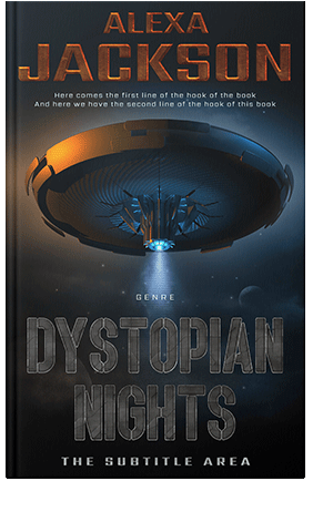 Pre Made Book Cover Shark