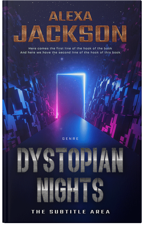 Front view of Haiti #9362 - Premade Abstract Book Cover