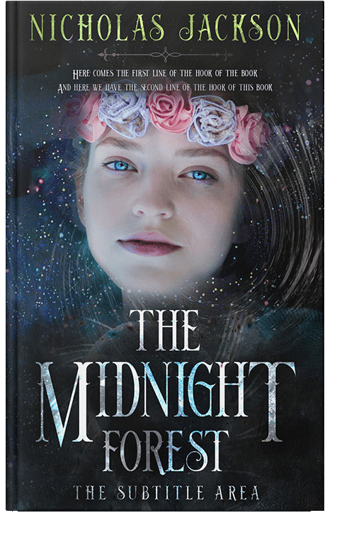 Front view of Chatelle #9375 - Premade Fantasy Book Cover