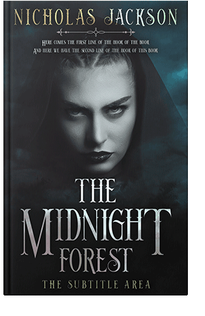 Pre Made Book Cover Woodsmoke