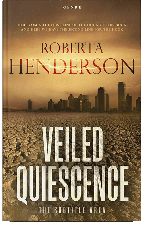 Front view of Dallas #9382 - Premade Apocalyptica Book Cover