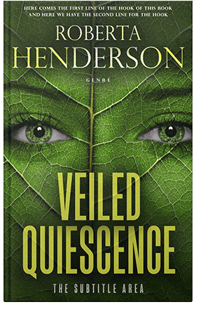 Pre Made Book Cover Turtle Green