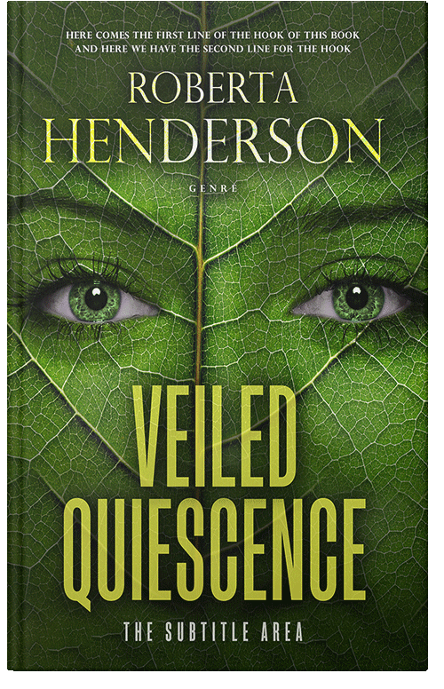 Front view of Premade Environment & Ecology Book Cover - Turtle Green