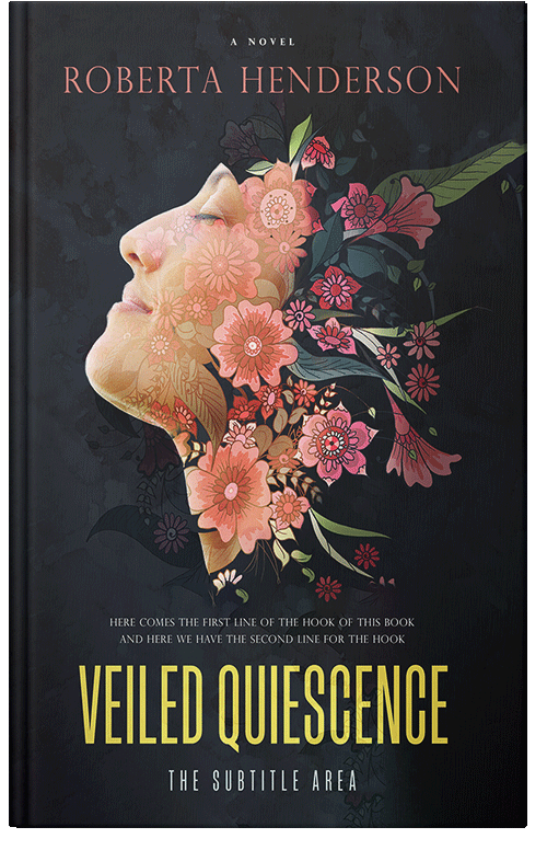 Front view of Premade Surreal Book Cover - Tumbleweed