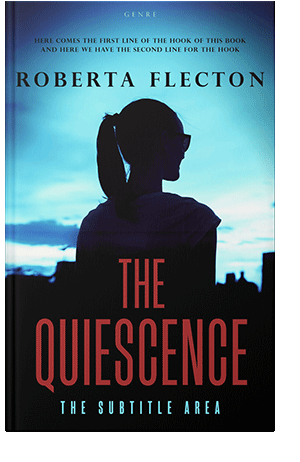 Pre Made Book Cover Ebony