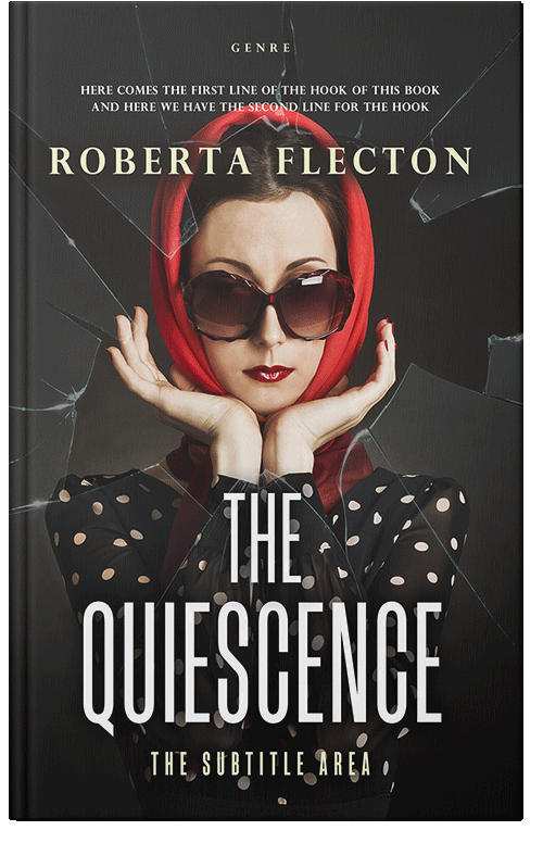 Front view of Premade Romance Book Cover - Cameo