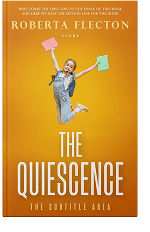 Pre Made Book Cover Tahiti Gold