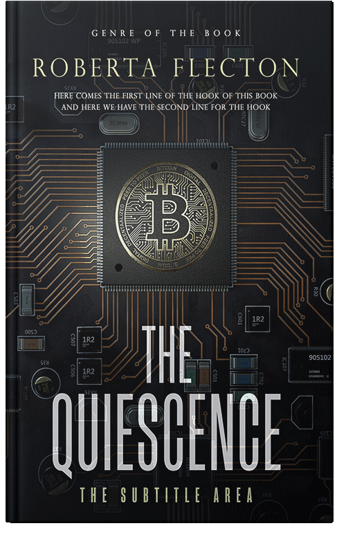 Front view of Premade Business Book Cover - Woodsmoke