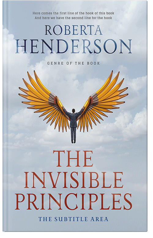 Front view of Premade Poetry Book Cover - Geyser