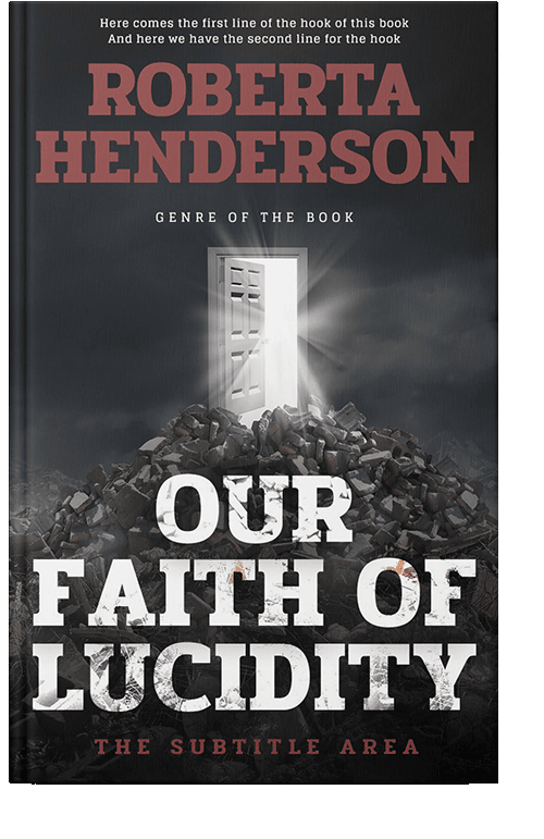 Front view of Shark #9439 - Premade Religion & Spirituality Book Cover | BookCoverZone