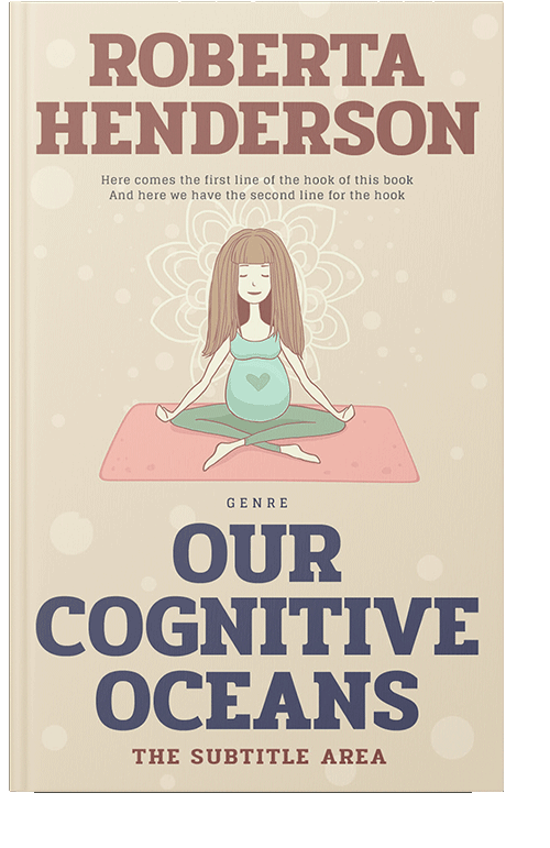 Front view of Parchment #9440 - Premade Health & Mind & Body Book Cover | BookCoverZone