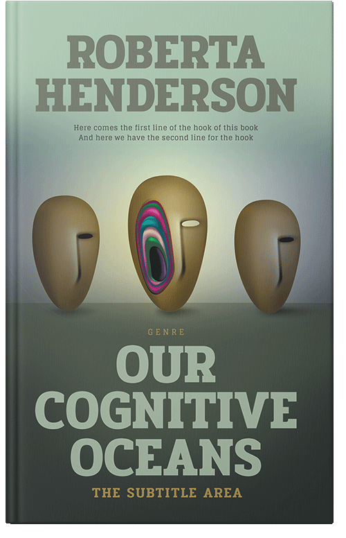 Front view of Siam #9441 - Premade Self-Improvement & Self-Help Book Cover