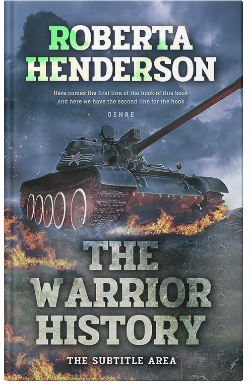 Front view of River Bed #9445 - Premade Historical Book Cover