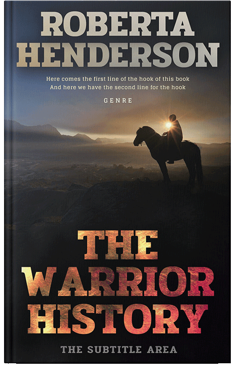 Front view of Old Rose #9448 - Premade Mystery & Thriller & Suspense Book Cover