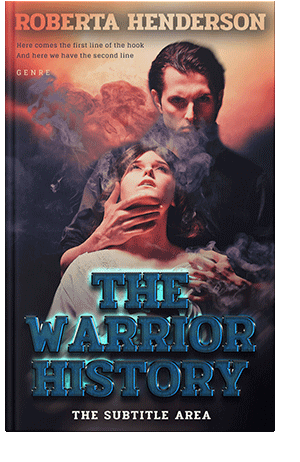 Pre Made Book Cover Burning Sand