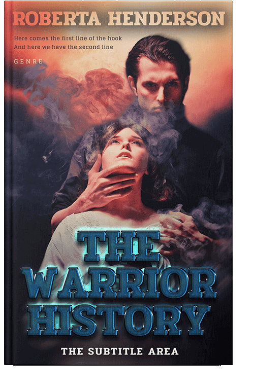 Front view of Burning Sand #9453 - Premade Teen & Young Adult Book Cover