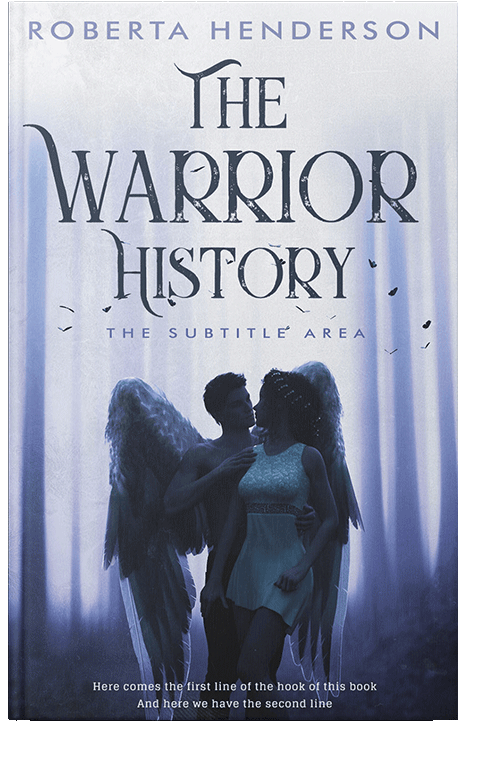 Front view of Botticelli #9455 - Premade Surreal Book Cover