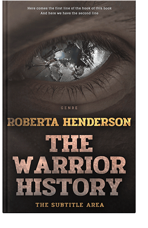 Pre Made Book Cover Cocoa Brown