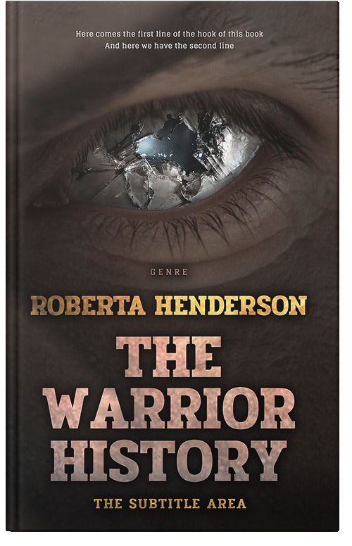 Front view of Premade Paranormal & Urban Book Cover - Cocoa Brown