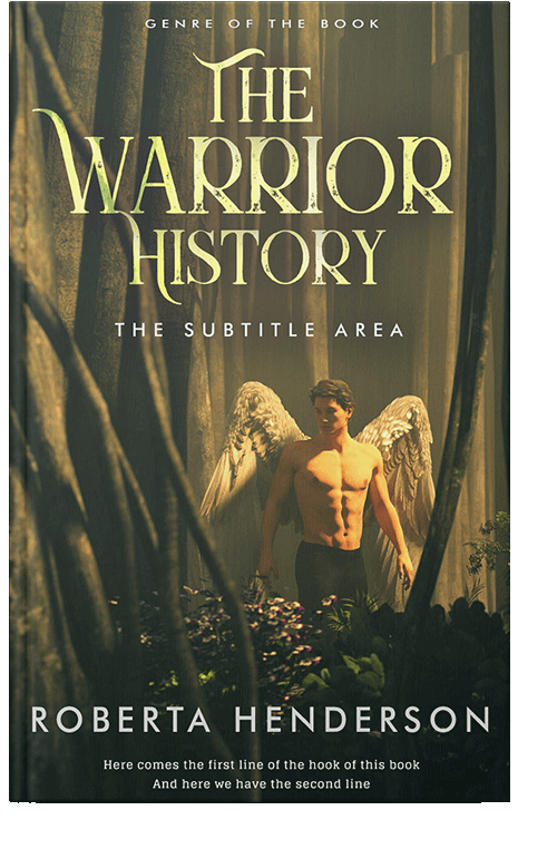 Front view of Kelp #9459 - Premade Fantasy Book Cover