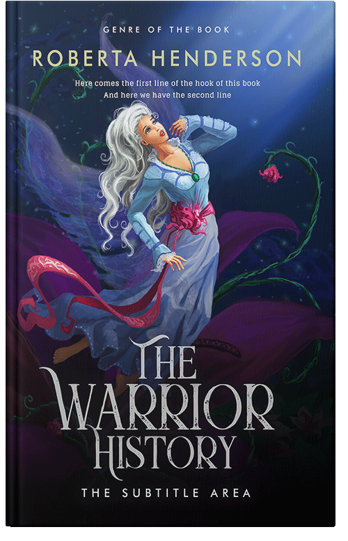 Front view of Premade Teen & Young Adult Book Cover - Ebony