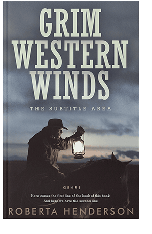 Pre Made Book Cover Ship Gray